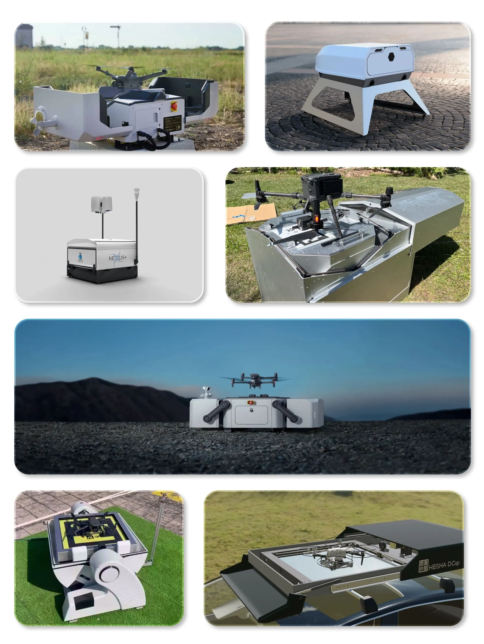 Integrationsdiagramm, das das FlytBase Edge Kit zeigt, das eine Drohne, eine Dockingstation und die Cloud über 4G oder 5G verbindet.