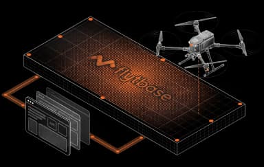 FlytBase drone API illustration