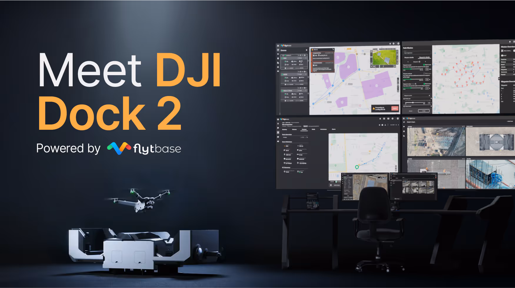 Make your DJI Dock 2 enterprise-ready with FlytBase