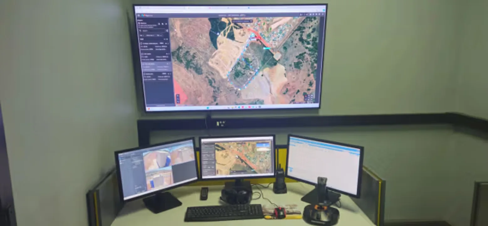 A 24/7 Drone Force unit on patrol with launch and recovery equipment.